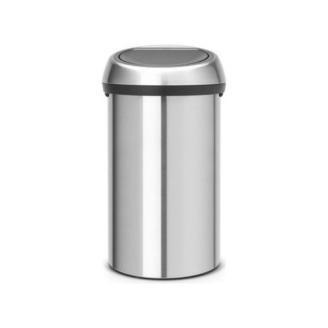Papelera de 60 L en acero mate - Cubo con sensor - Brabantia (1/5)