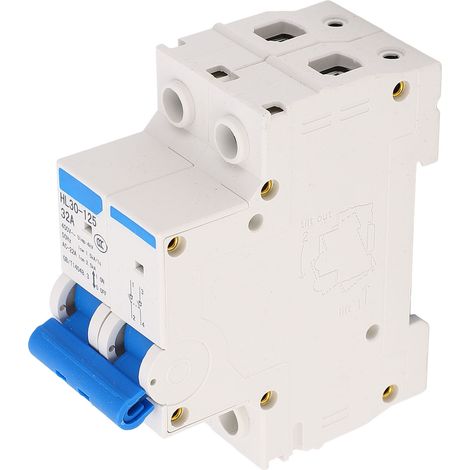 Interrupteur sectionneur 2P 32A 400V, disjoncteur miniature à déclenchement shunt pour usage domestique, commercial et bureau (1/5)