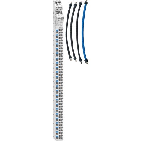 Ripartitore verticale, Acti9 VDIS, con cavi, 3P+N, 160A, 250/440VAC, 66 connessioni - A9XPK715