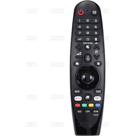Télécommande infrarouge Magic AN-MR18BA pour téléviseurs intelligents LG - Noire