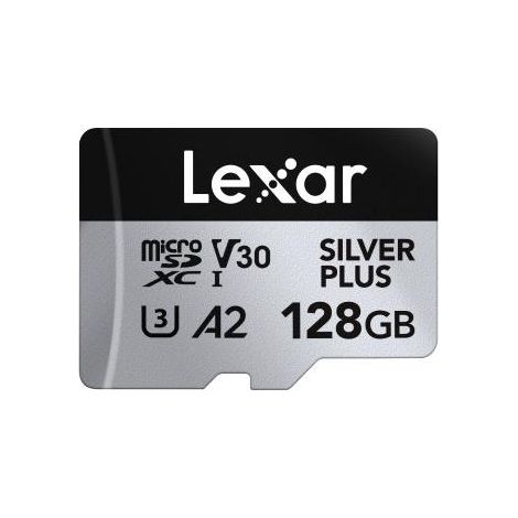 Lexar Professional SILVER PLUS 128 GB MicroSDXC UHS-I (1/3)