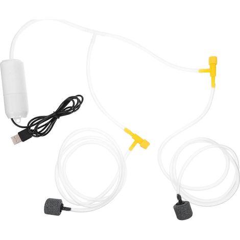 1 pompe à air pour aquarium, pompe à oxygène USB extérieure, accessoire pour aquarium (1/5)