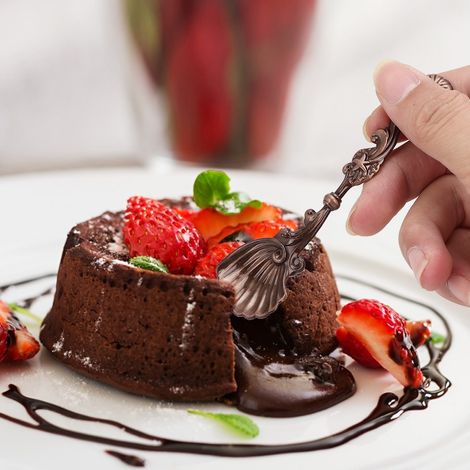 Lot de 3 mini cuillères à café/thé vintage en alliage de zinc, pour mélanger les desserts et autres gourmandises.