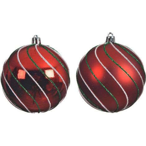 Sfera diam. mm 80 colori rosso (1/2)