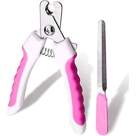 Rouge Ciseaux À Ongles Pour Chien Et Chat, Coupe-Ongles Pour Ch