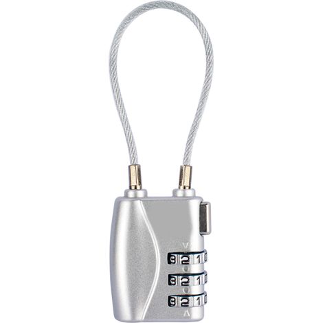 Cadenas mini pour valise approuvé TSA, verrou de sécurité pour bagages, armoire, sac d'ordinateur, gym, cadenas compact. (1/5)