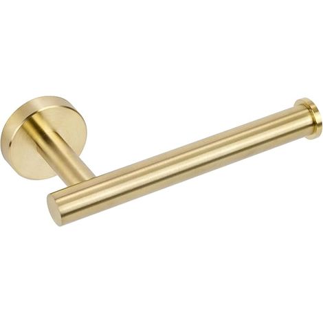 304 Stainless Steel Toilet Paper Holder Wall Mounted Toilet Roll Holder for Bathroom Accessory Dispenser in Gold