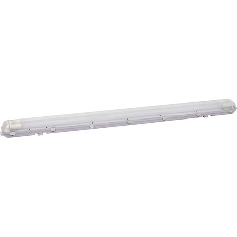 Gefom Regleta LED estanca gris 120 cm 36W 4000K