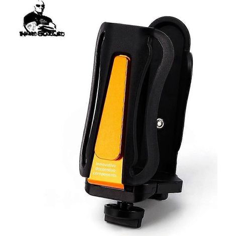 Passend für Motorrad, Fahrrad, MTB: Getränkebecherhalter, Flaschenhalterung, Zubehör für Yamaha MT-09 (MT-09--NO-LOGO-orange).