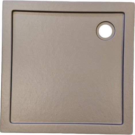 Acryl Brausetasse 80x80 cm Grau (1/2)