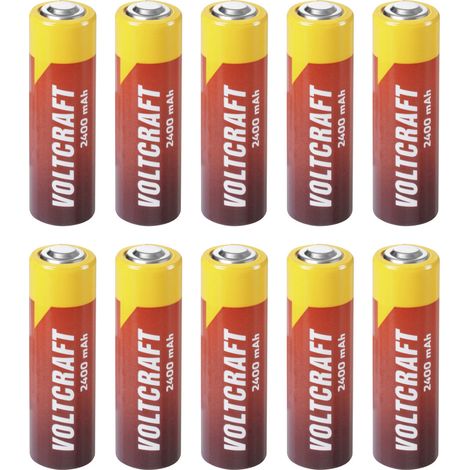 VOLTCRAFT Spezial-Batterie Mignon (AA) Button-top Li-SoCl2 3.6 V 2400 mAh 10 St. (1/2)