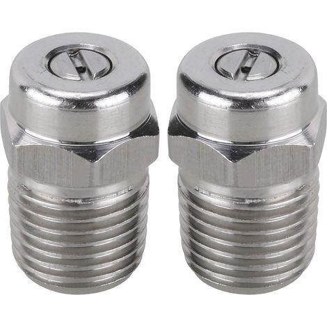 Universal Replacement Nozzle for High Pressure Washer, Surface Cleaning, 40 Degree Angle, 1.5" Orifice, 1/4" NPT Male, 4000PSI (1/5)