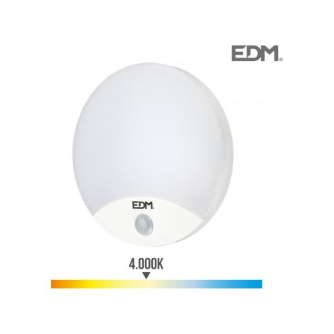 Aplique LED EDM 32537 Polipropileno E 15 W 13 W 1250 Lm 1850 lm Blanco (4000 K)