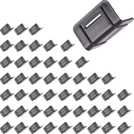Coin de Protection pour Sangle d'Arrimage de 20mm de Largeur - 50 Pièces - 45x25x25mm - Équerre de Protection pour Camion - Angle de Protection Sangle Arrimage - Protège Bord (1/5)