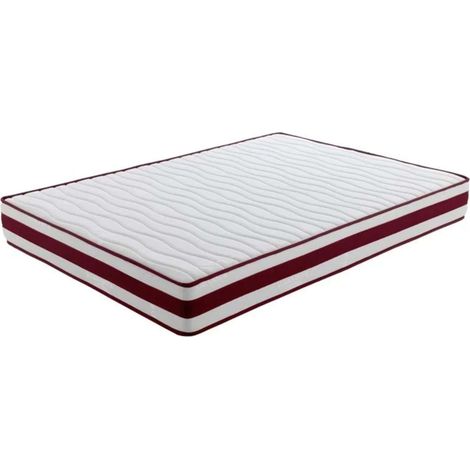 Colchón 90x190 cm viscoelástica Ágata firmeza Media Descanso Dormitorio Altura 21 cm