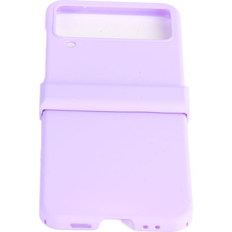 Étui ultra-mince antichoc et anti-rayures pour Zflip4, coque de protection violette résistante à l'usure, écran pliable fin et élégant. (1/5)