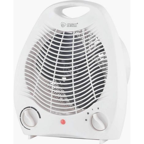 Chauffage vertical 2000W Tupa blanc – Radiateur électrique design pour salon et bureau, chauffage d'appoint efficace (1/5)