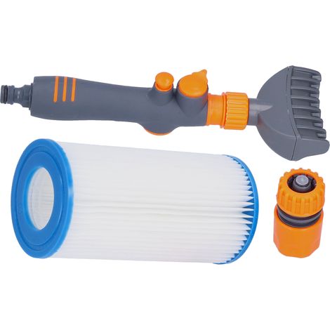 Filtre à eau portable pour piscine, accessoires de piscine, kit de nettoyage de filtre (1/5)