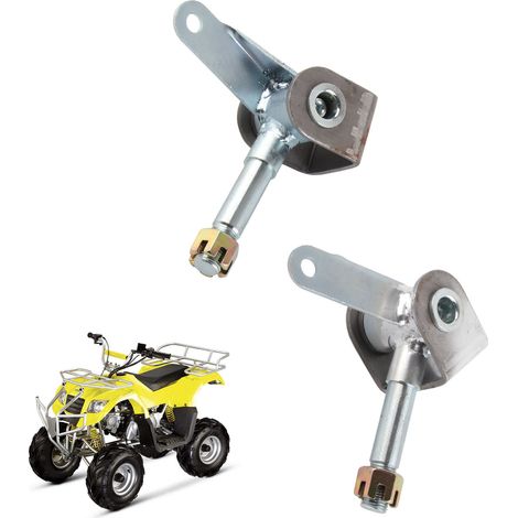 L'axe court de roue avant M16, la fusée de direction est adaptée aux moteurs de karting de 110 cm3, 125 cm3, 150 cm3, 200 cm3 et 250 cm3. (1/5)
