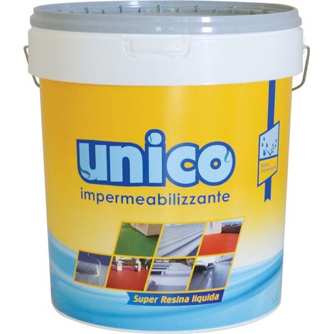 ICOBIT Unico, Super resina liquida impermeabilizzante, Grigio, 1 kg (1/5)