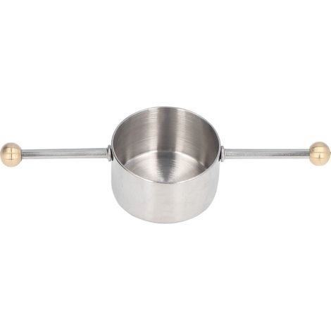 Messbecher aus Edelstahl für Cocktails, Doppelkugel-Jigger für die Hausbar (1/5)