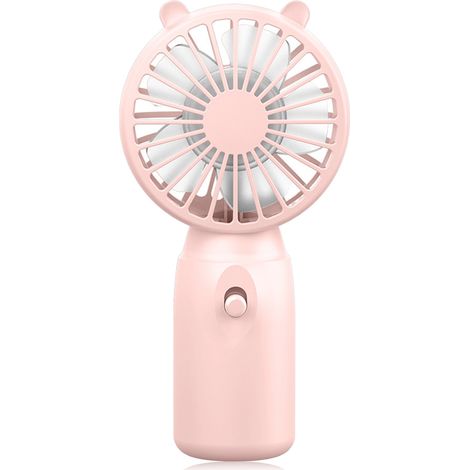 1 Mini ventilateur, Moteur sans balais, 5 pales, Batterie amovible, Usage poche (1/5)