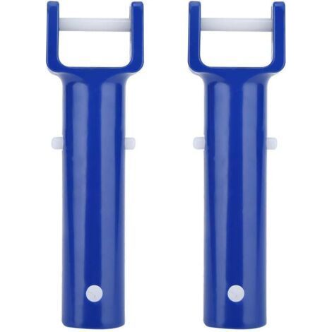 2pcs V-Shaped Clip-On Brush Head Handle Replacement Pool Accessories (1/5)