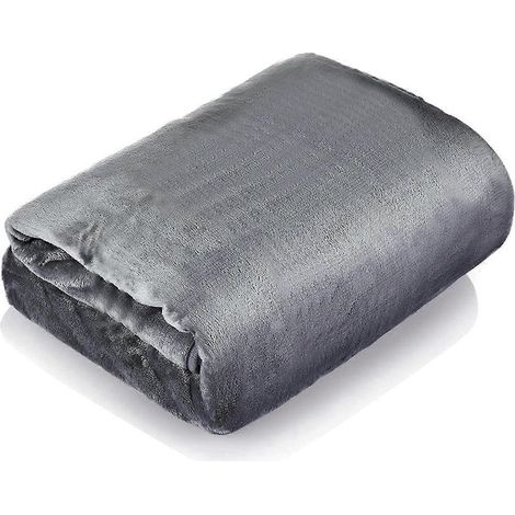 Couverture chauffante électrique rechargeable USB en polaire corail douce et moelleuse, idéale pour la maison, la chambre, le salon, le lit ou le fauteuil.