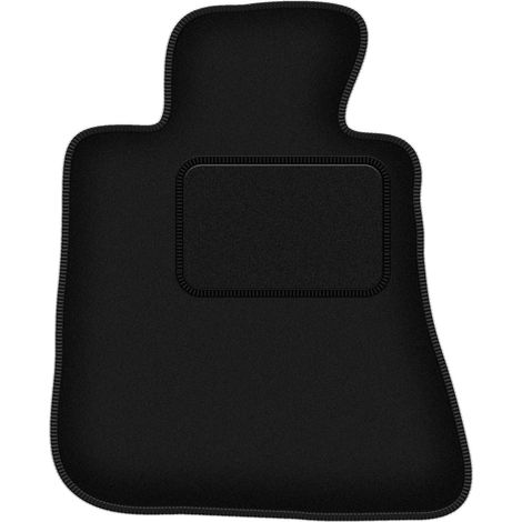 Alfombrilla de conductor negra para: BMW 5 E28 sedán (1980-1990)