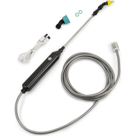 Pulverizador eléctrico para plantas con pértiga telescópica y 3 boquillas (1/5)