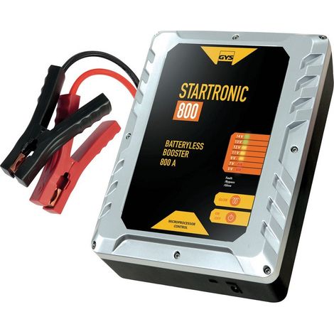 Dispositivo di avviamento STARTRONIC 800 Tensione di carica 12 o 5 V USB Corrente di avviamento 800 A