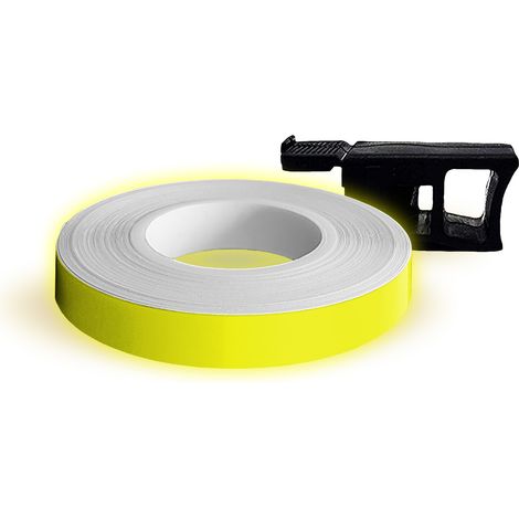 Wheel Stripe Fluo 7 mm con Applicatore - Colore: GIALLO FLUO