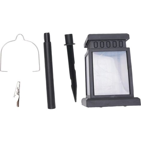 Warmweiße LED-Solar-Gartenleuchte, IP44 wasserdicht, mit Erdspieß zur Erzeugung eines Sternenhimmels auf Ihrem Rasen oder in Ihrem Garten. (1/5)