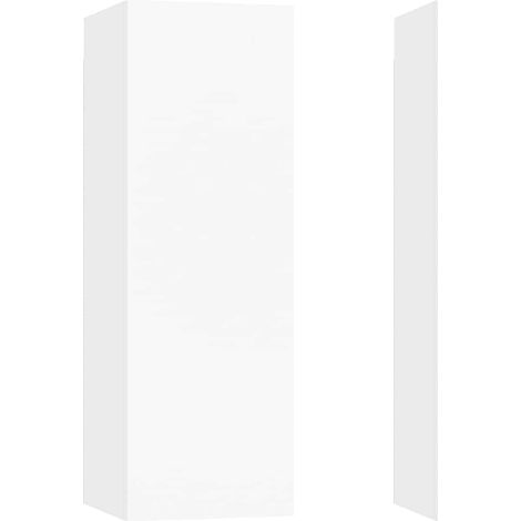 Maison Exclusive - TV-Schränke 2 Stk. Weiß 30,5x30x90 cm Holzwerk