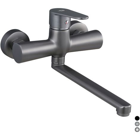 MISCELATORE MONOCOMANDO LAVELLO A MURO SERIE LIZZY- Cromo- DH- pezzi 1