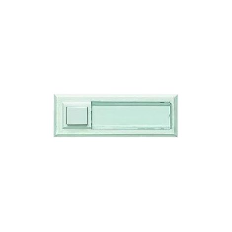 Grothe ETA 2122 Combifix II Klingeltaster, Aufputz, weiß, 51014 (1/5)