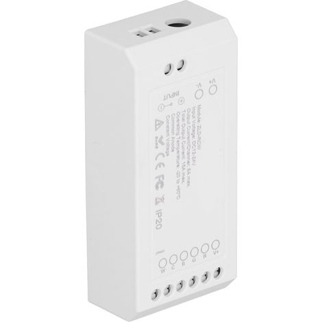 Contrôleur de bande LED Zigbee pour maison connectée, RGB+CW, avec application, DC1224V (1/5)