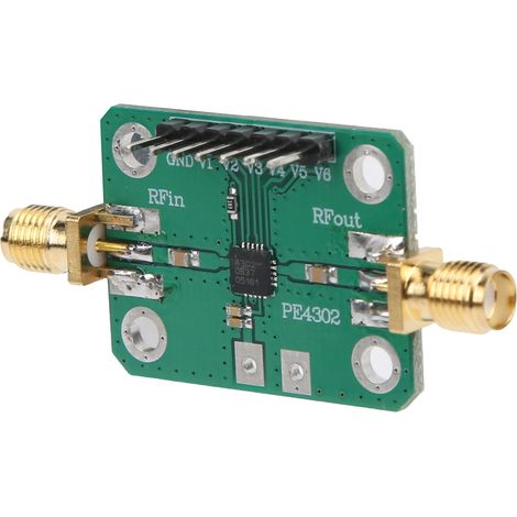 Module atténuateur RF à commande numérique parallèle en mode immédiat, composant électronique PE4302 (1/5)