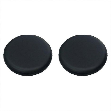 Coussin de tabouret de bar 2PCS pour housses de tabouret de bar étanches 28-33cm Noir (1/5)