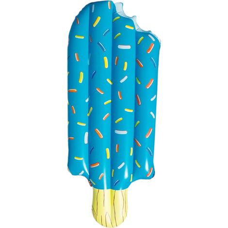 Matelas gonflable popsicle pour piscine adulte et enfant, flotteur rafraîchissant été, bouée glace. (1/5)