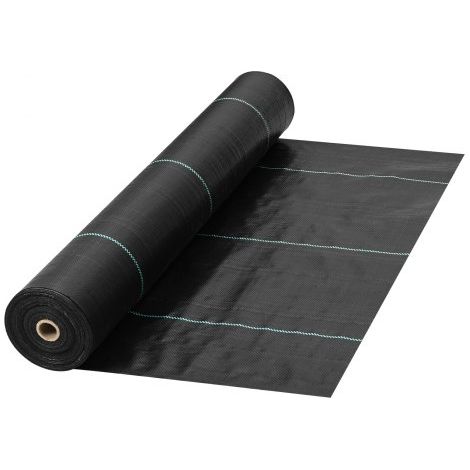 Telo Pacciamatura Anti Infestanti, 200g/㎡ PP Barriera di Tessuto (1/5)