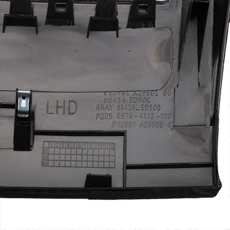 Einbaublende für Nissan Tiida 2005-2011, mittlerer Lüftungsauslassgitter der vorderen Armaturentafel ()