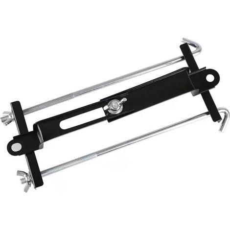 Soporte de batería ajustable: pernos de 27 cm/10,6 pulgadas, travesaño de batería universal ajustable con perno en J. (1/3)