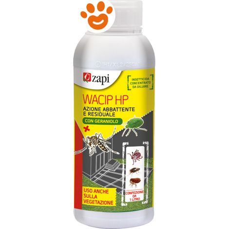 Zapi Wacip HP InsetticiAntizanzare Concentrato - Confezione 1 Lt -