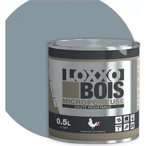 Peinture Bois - Gris argent 0,5 L (1/2)