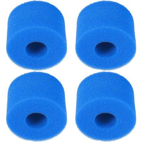 4X Schaumstofffilter Ø10,8x7,3 cm 40PPI für Intex Purespa S1 - Schwimmbad- und Spa-Reinigung