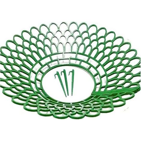10Pcs Plant Supports, Strawberry Supports for Gardening, Strawberry Growing Frame, Prevent Rot, Green (1/3)