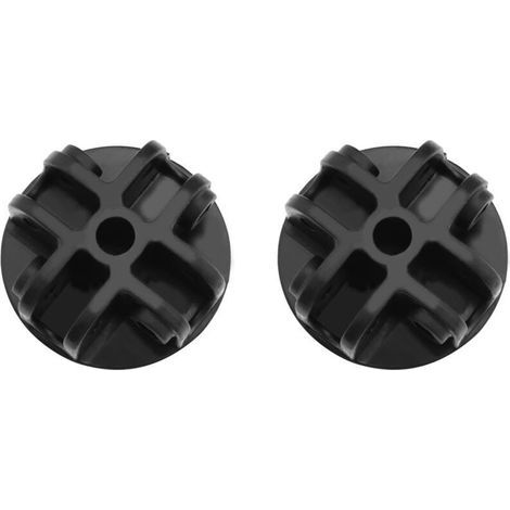 4-way center roof support for gazebo, circular tent, black plastic replacement accessories (1/4)