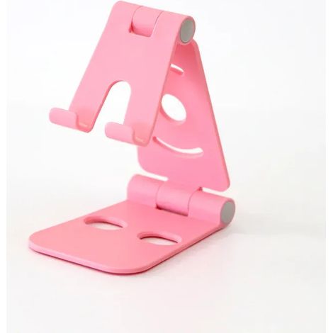 Universal Foldable Phone/Tablet Holder, Adjustable Desktop Stand Compatible with iPad and iPhone, Tabletop Stabilizer 02954