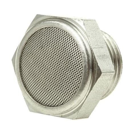 Silencieux pneumatique Legris Séries 0682, G 1/2 Mâle, Fileté, en Acier inoxydable 12bar ( Prix pour 1 )
